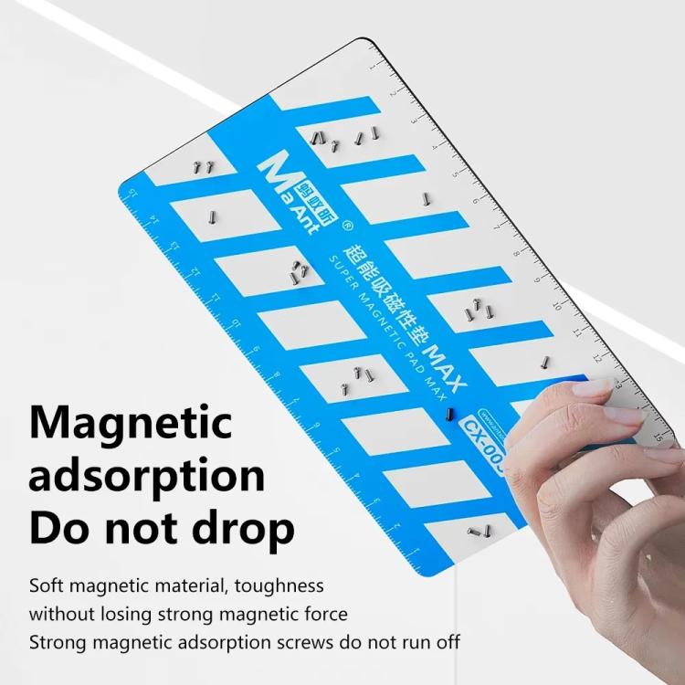 Magnetic Absorption Screw Pad High Temperature Soft Magnetic Adsorption Screw Parts Storage, XC-003
