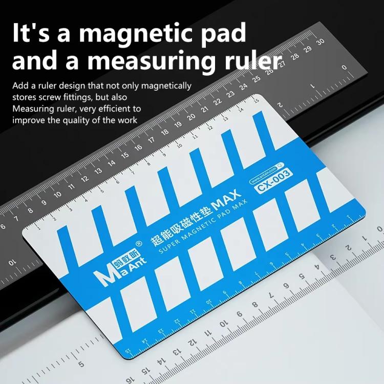 Magnetic Absorption Screw Pad High Temperature Soft Magnetic Adsorption Screw Parts Storage, XC-003
