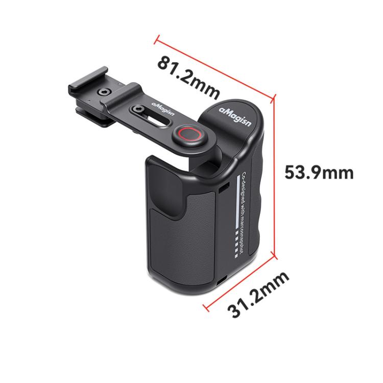 aMagisn Xplorer Grip Kit Street Vlogging Handle for DJI, Insta360, GoPro and Other Action Cameras, For Insta360, DJI Action, and GoPro