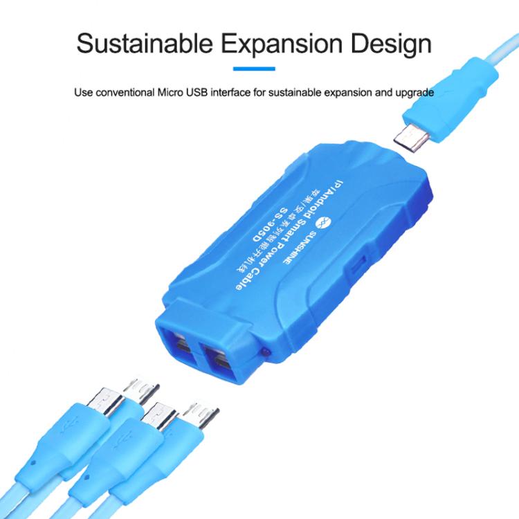 For iPhone / Android Series Power Supply Start-up Cables Mobile Phone Repair Test Cables, SS-905D