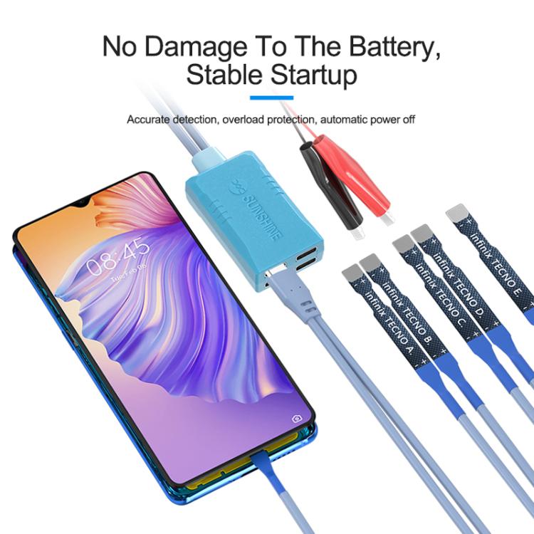 For Tecno / itel / Infinix Series Power Supply Cable Mobile Phone Repair Test Cables, SS-905G