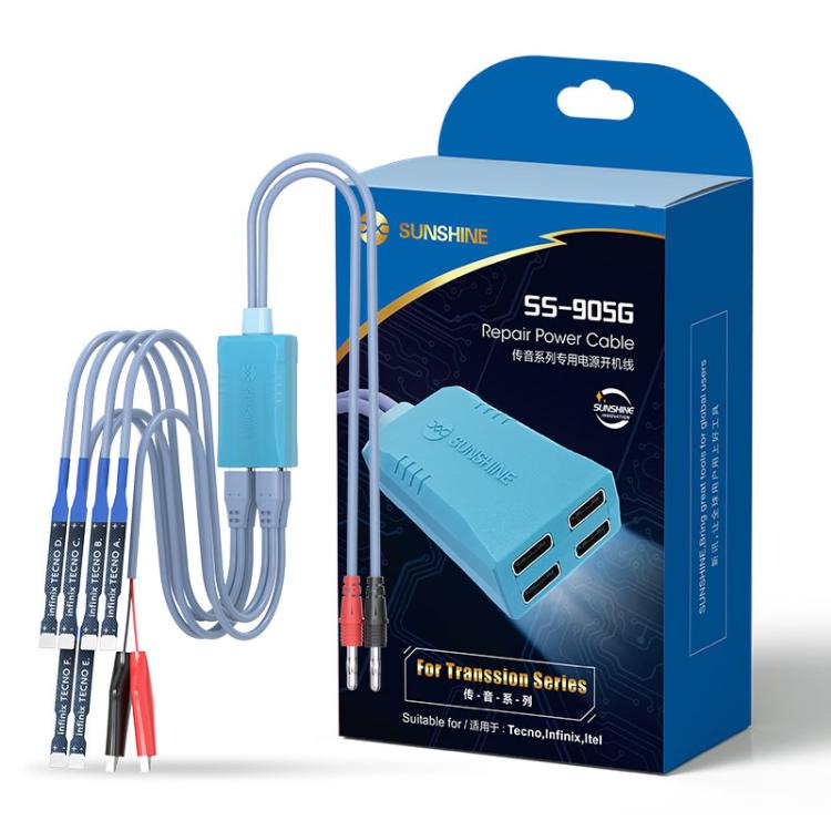 For Tecno / itel / Infinix Series Power Supply Cable Mobile Phone Repair Test Cables, SS-905G