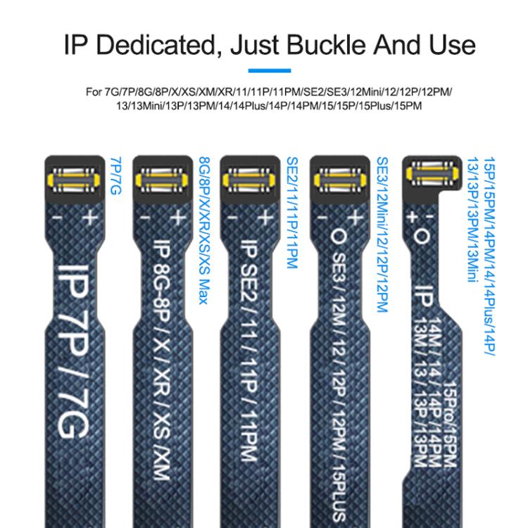 For iPhone 11-16 Series Simple Power Supply Start-up Cable Expandable Mobile Phone Repair Test Cable