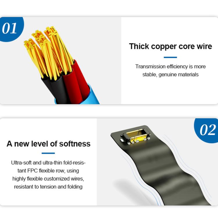 For iPhone 11-16 Series Simple Power Supply Start-up Cable Expandable Mobile Phone Repair Test Cable