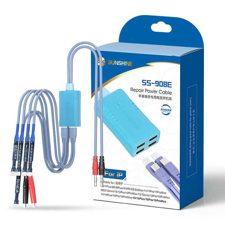 For iPhone 11-16 Series Simple Power Supply Start-up Cable Expandable Mobile Phone Repair Test Cable