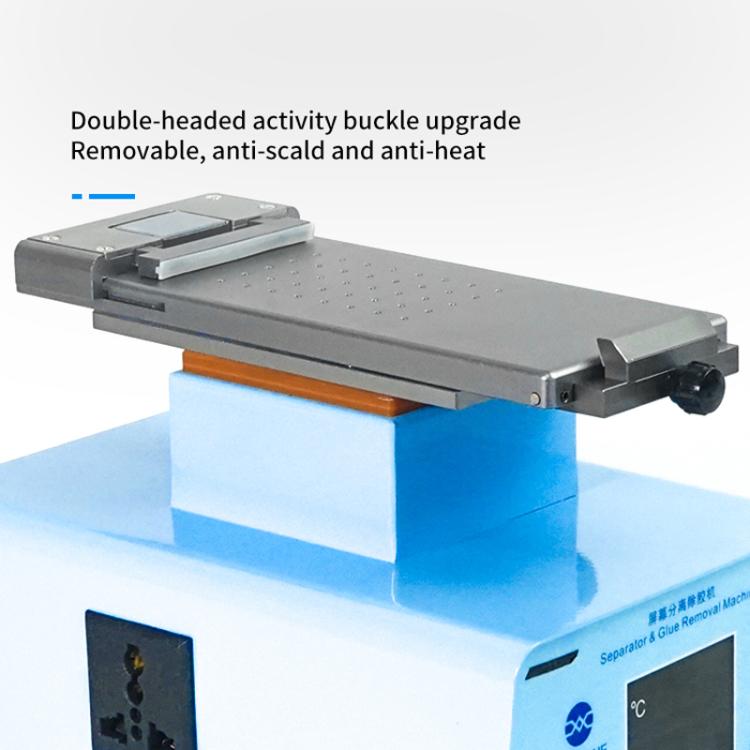 Curved Screen 360-Degree Rotation Mobile Phone Screen Separator Screen Removal Heating Table, EU Plug, S-918F