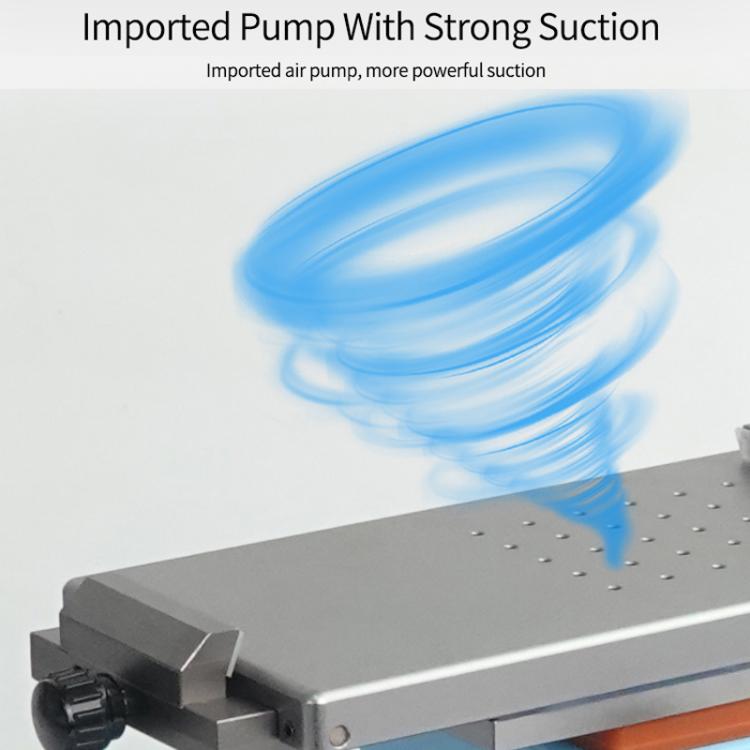 Curved Screen 360-Degree Rotation Mobile Phone Screen Separator Screen Removal Heating Table, EU Plug, S-918F