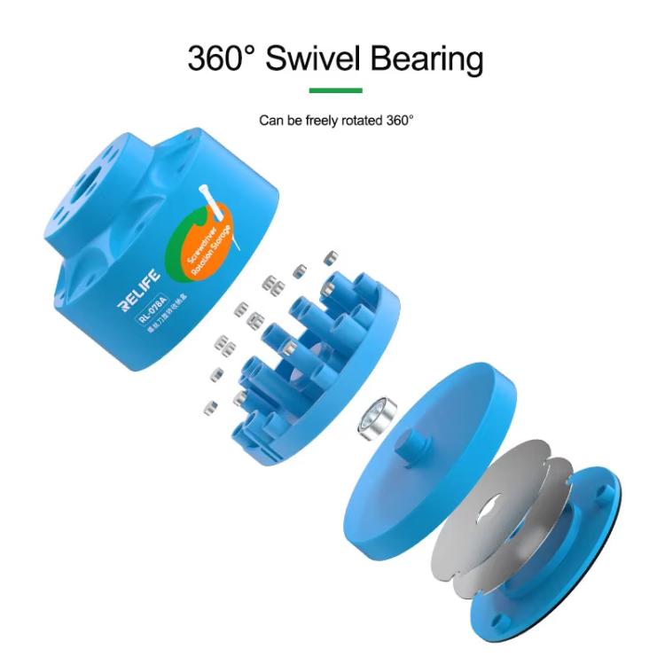 Screwdriver Rotating Storage Box Mobile Phone Repair Screwdriver Bit Storage Box