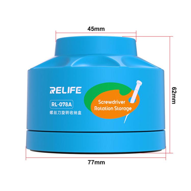 Screwdriver Rotating Storage Box Mobile Phone Repair Screwdriver Bit Storage Box