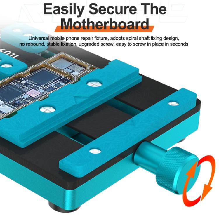Mobile Phone Repair Mainboard Multi-Use Card Holder Chip Dual-Axis Fixed Card Slot, RL-601L