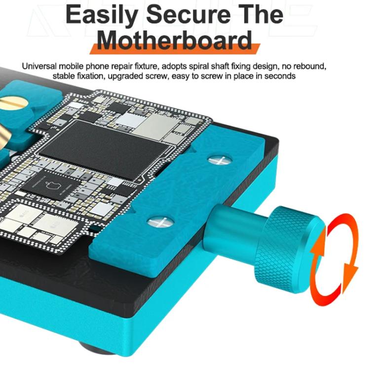 Rotary Mobile Phone Motherboard Repair Multi-Use Card Holder High Temperature Resistant Fixed Card Slot, RL-601L Mini