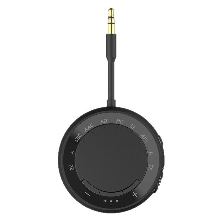 2-in-1 Bluetooth 5.4 Audio Adapter with Qualcomm Chip Low Latency Wireless Transmitter/Receiver for Car/Home