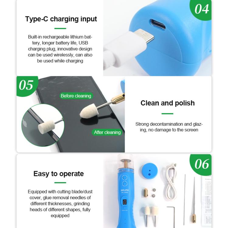 Mobile Phone Screen Smart Glue Removal Cutting Machine, RL-056D