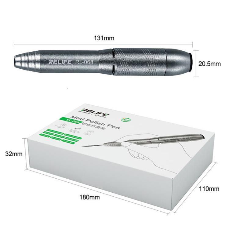 Speed-adjustable Handheld Grinding Pen Rust Removal Polishing Motherboard Repair Electric Grinder, RL-068