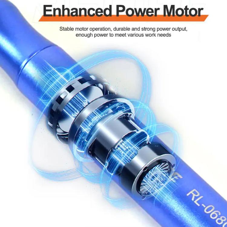 Smart Rechargeable Grinding Pen Portable Grinding Head Rust Removal Polishing Motherboard Repair Electric Grinder, RL-068C