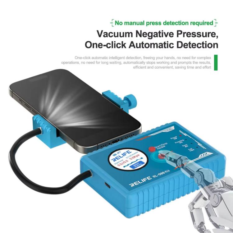 Mobile Smart Airtightness Tester Portable Sealing Leak Detector, RL-086 Pro