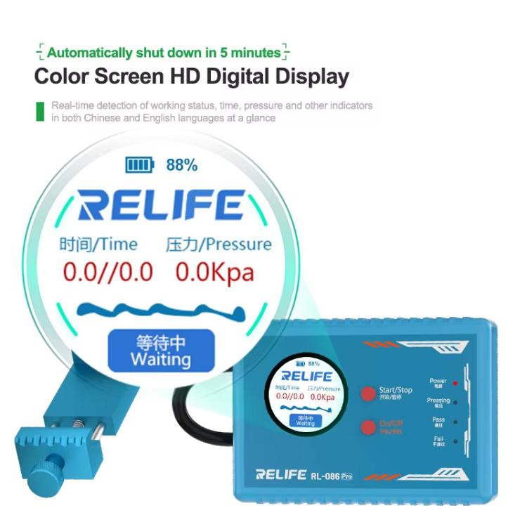 Mobile Smart Airtightness Tester Portable Sealing Leak Detector, RL-086 Pro