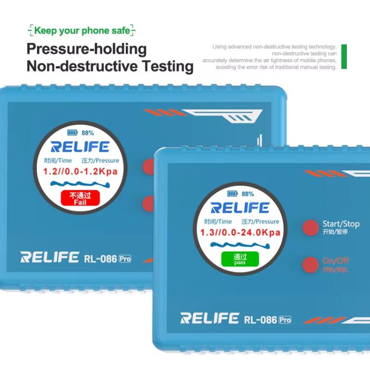 Mobile Smart Airtightness Tester Portable Sealing Leak Detector, RL-086 Pro