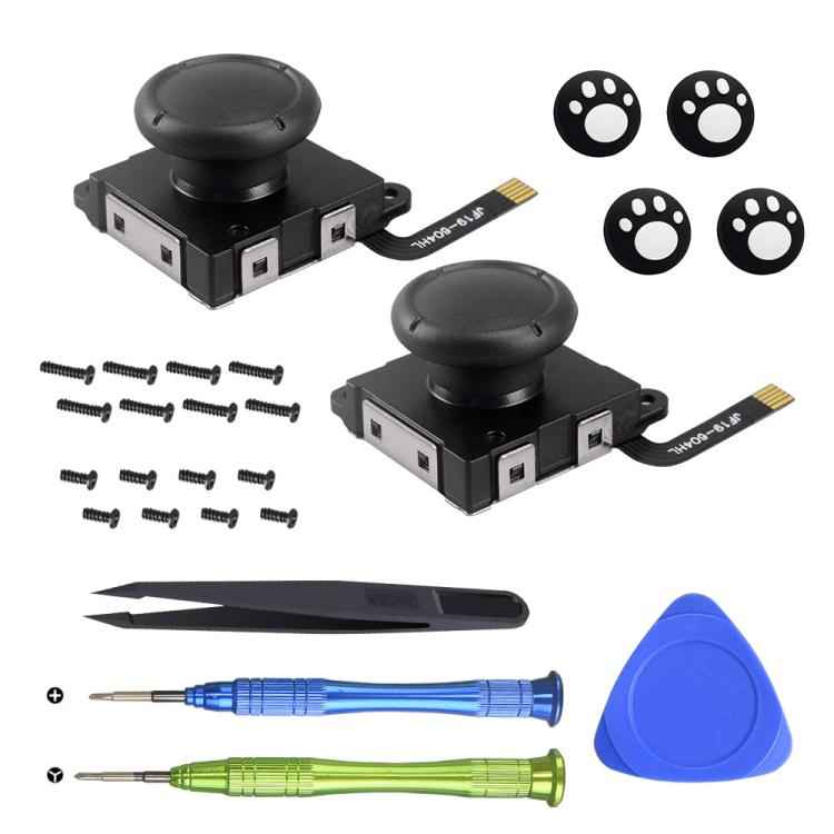 Hall Effect Joystick for Nintendo Switch/OLED/Lite Joy-Con Electromagnetic Analog Stick with No Drift