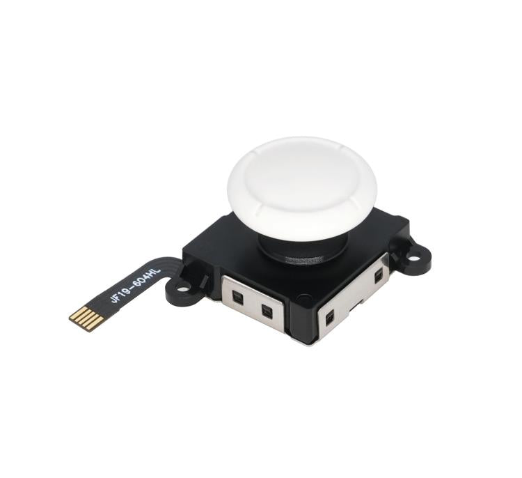 Hall Effect Joystick for Nintendo Switch/OLED/Lite Joy-Con Electromagnetic Analog Stick with No Drift, Black, Set 1, Set 2, White