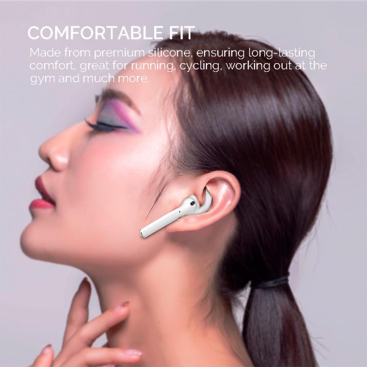 For AirPods 1 / 2 AhaStyle PT60 3pairs S+M+L Earphone Silicone Earmuffs Loss Prevention Earbud Caps