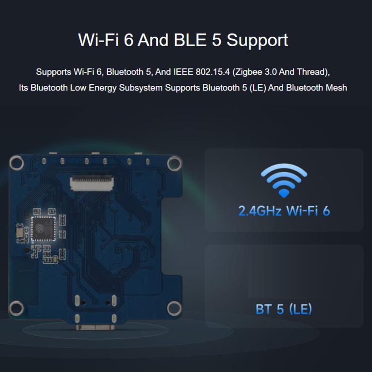 Waveshare ESP32-C6 1.54-Inch LCD Development Board 240×240 Resolution Supports Dual Microphones, Non-touch Control, Touch Control