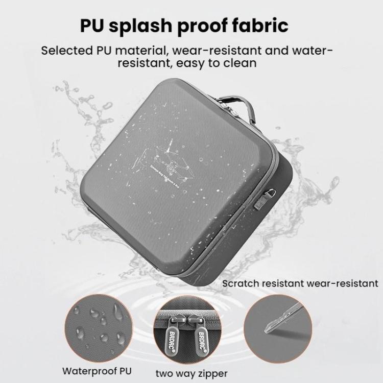 For DJI MAVIC 4 PRO BRDRC Accessories Portable Storage Bag, RC2 Remote Control Version, RC PRO2 Remote Control Version