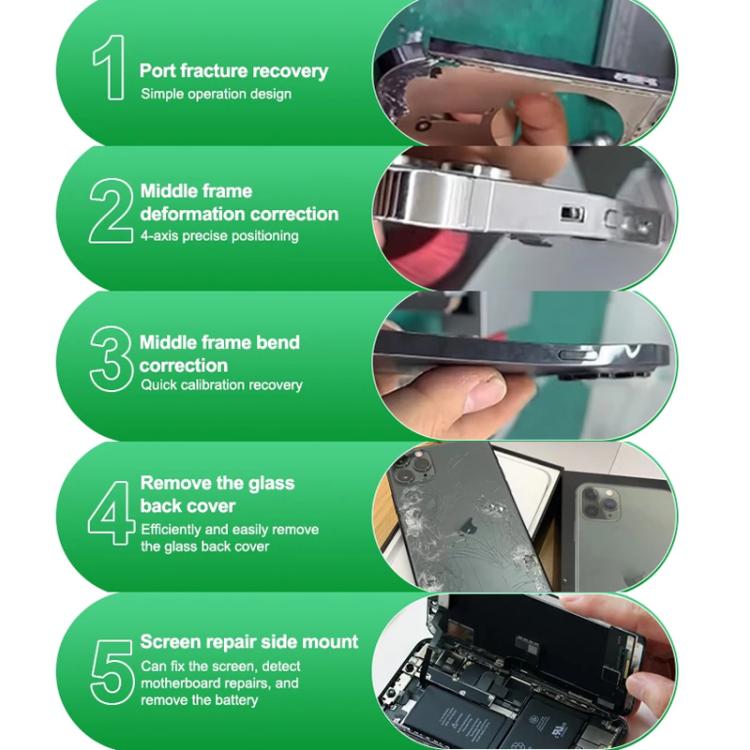 Mobile Phone Repair Middle Frame Corrector Deformed and Bent Side Frames and Back Covers Tool, RL-601P