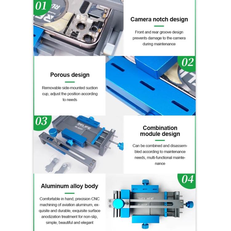 Mobile Phone Repair Middle Frame Corrector Deformed and Bent Side Frames and Back Covers Tool, RL-601P