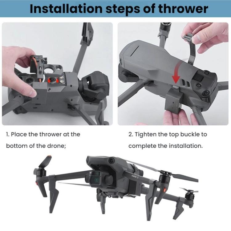 For DJI MAVIC 3/3 PRO BRDRC Drone Aerial Thrower, For DJI MAVIC 3/3 PRO