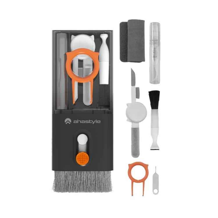 AhaStyle WG121 10 In 1 Multi-functional Cleaning Tools For Earphones Mobile Phones Tablets