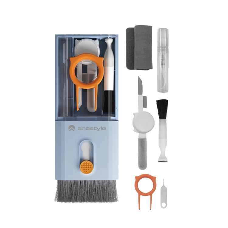 AhaStyle WG121 10 In 1 Multi-functional Cleaning Tools For Earphones Mobile Phones Tablets