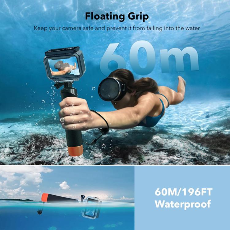 Waterproof Case Dive Accessory Kit For GoPro HERO13 Black /12 Black /11 Black /10 Black, For GoPro HERO13