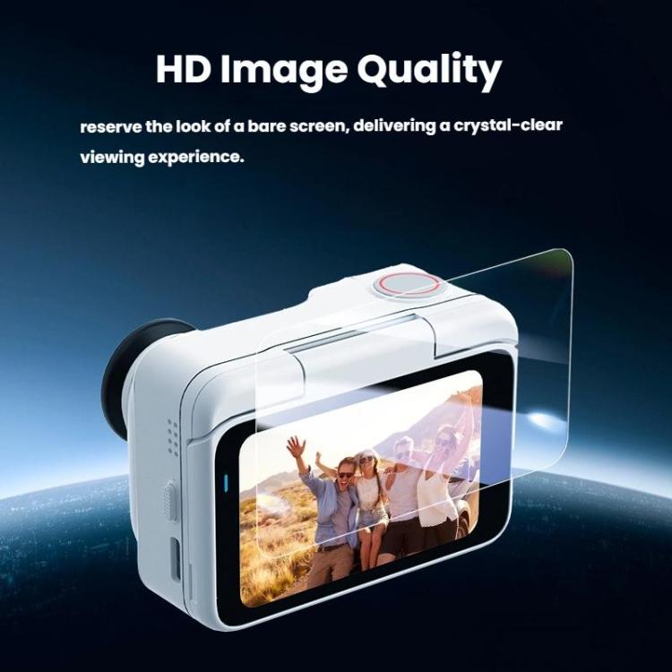 Screen Protector & Lens Film Kit Tempered Glass + Hydrogel HD Protection, For Insta360 GO Ultra  1 Set, For Insta360 GO Ultra  2 Sets