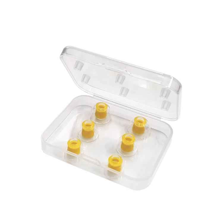 6pcs /Box Food Grade Liquid Silicone Ear Tips HIFI Earphones Earbuds