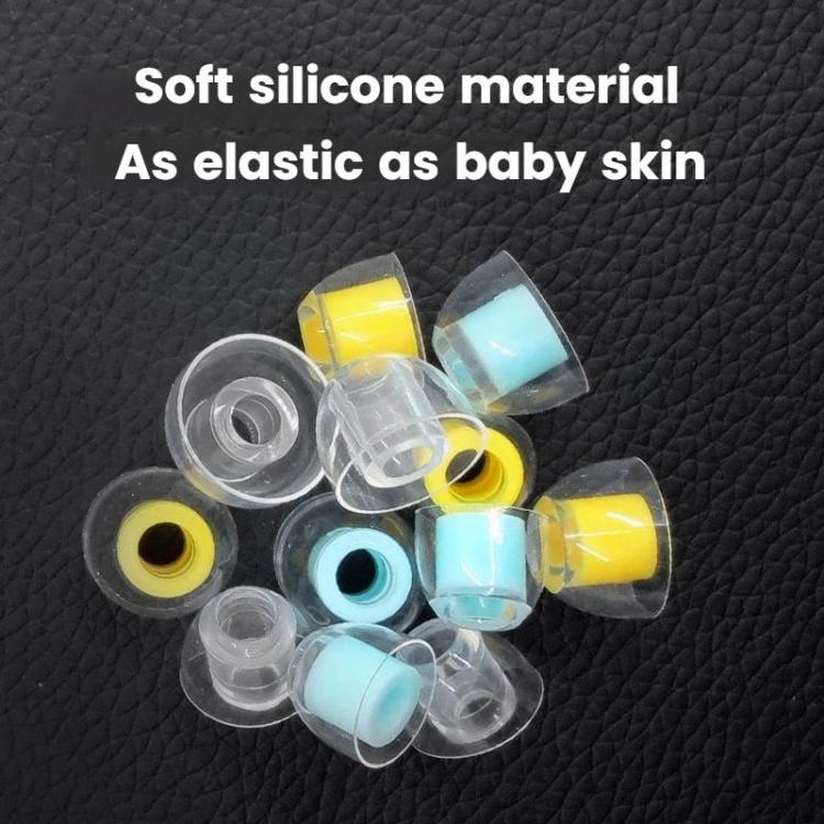 6pcs /Box Food Grade Liquid Silicone Ear Tips HIFI Earphones Earbuds