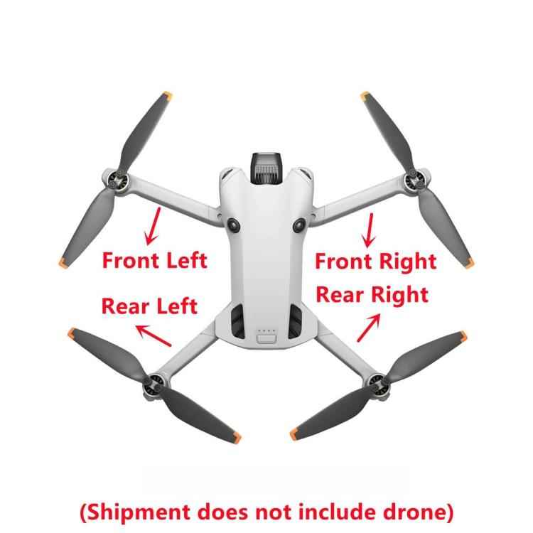 For DJI Mini 4 Pro Drones Arm With Motor Repair Parts