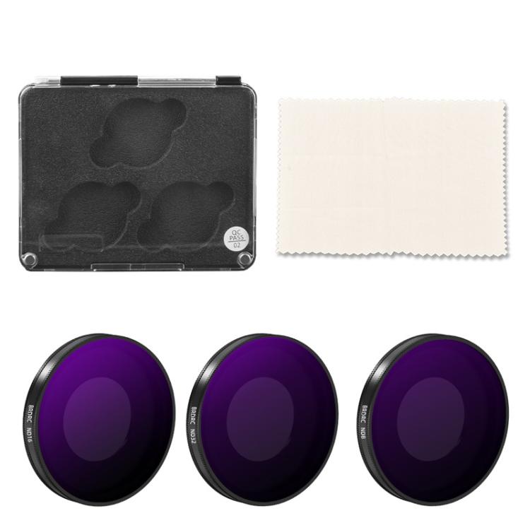 For Insta360 Go Ultra BRDRC Lens Filter Camera Accessories, UV, CPL, ND16, ND8+ND16+ND32