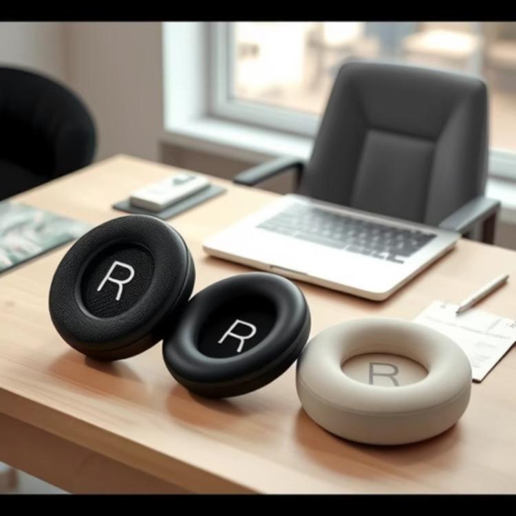 1pair Replacement Ear Pads For Shure AONIC 50 Gen 1 & Gen 2  Memory Foam Ear Cushions