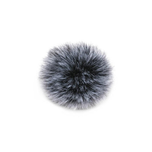 Original Windscreen For DJI Mic Mini (Black Gray With Black Clip), Windscreen Black Gray With Black Clip
