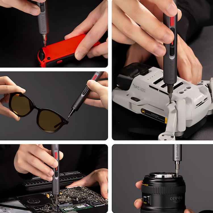 CREATIONSPACE CS0802A 42pcs Mini Electric Rechargeable Screwdriver Set