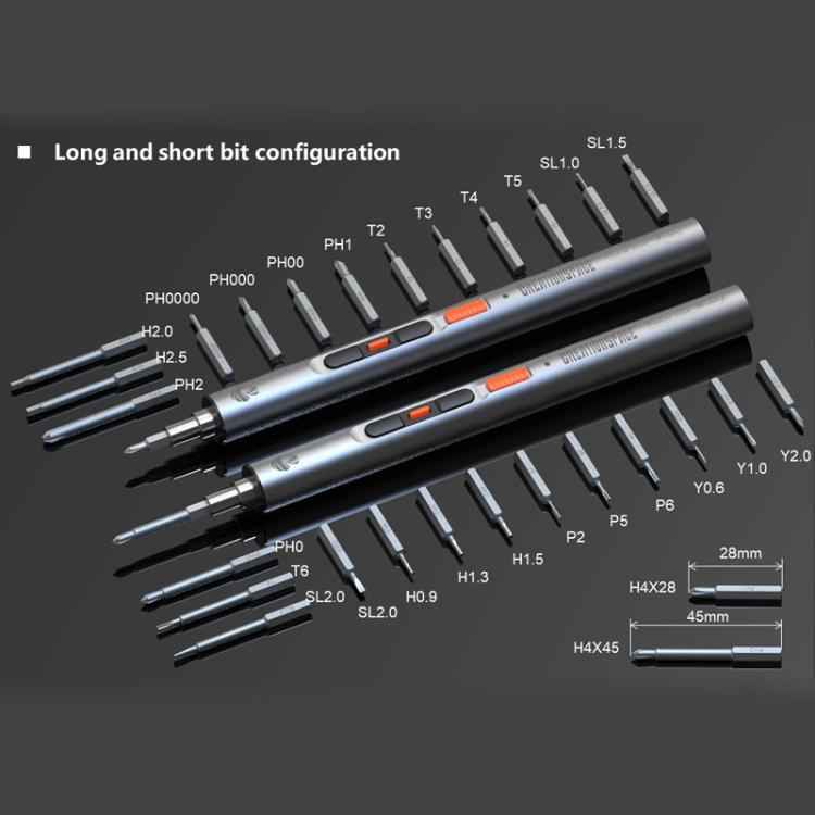 CREATIONSPACE CS0701A 29pcs High-Torque Mini Electric Screwdriver Set