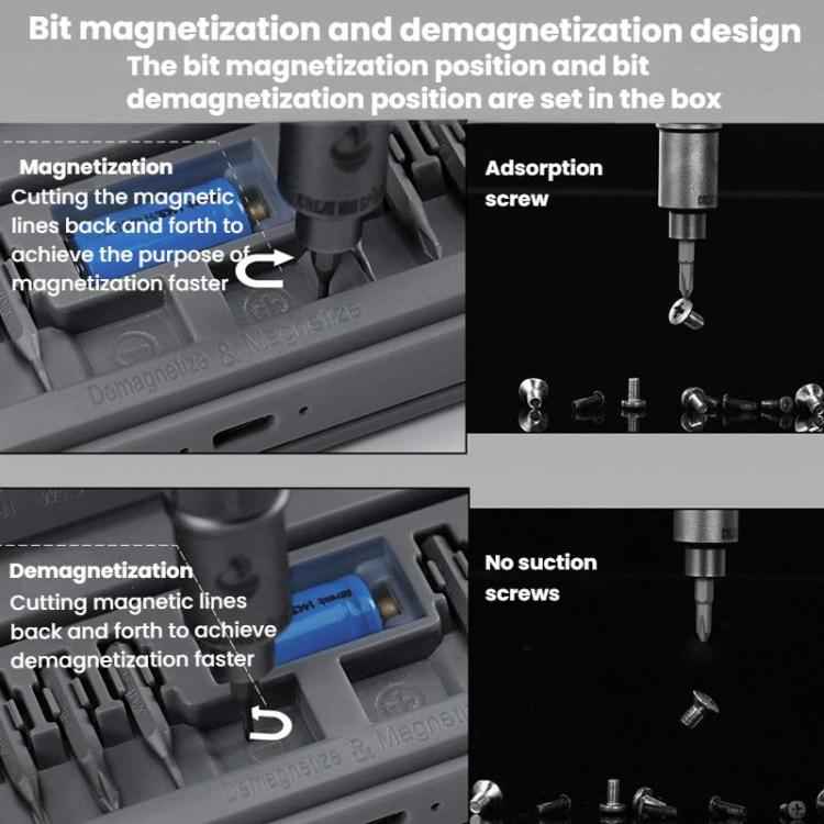29pcs Rechargeable Electric Screwdriver Set