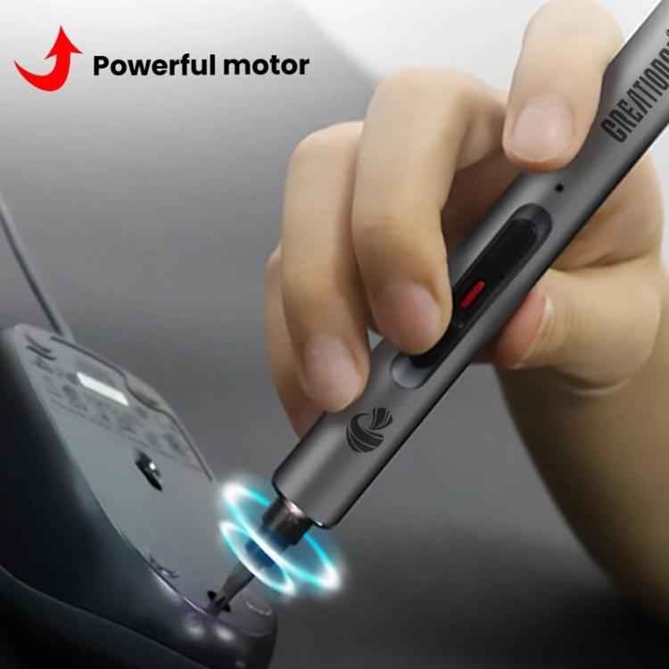 CREATIONSPACE CS0312A 23pcs Precision Electric Screwdriver Set Eyeglass Screw Installation Removal Set