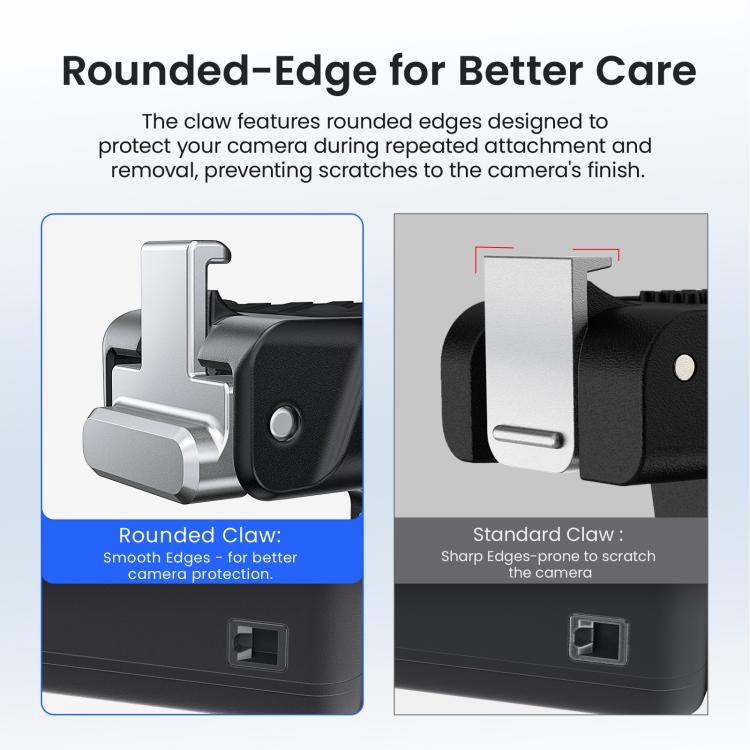 For Insta360 Go Ultra Camera AMagisn Metal Quick Release Magnetic Adapter With 1/4-Inch Threaded Hol