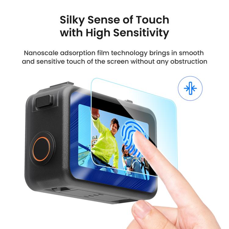 For DJI Osmo Nano aMagisn Tempered Glass Screen Protector Lens Film, 1set, 2sets