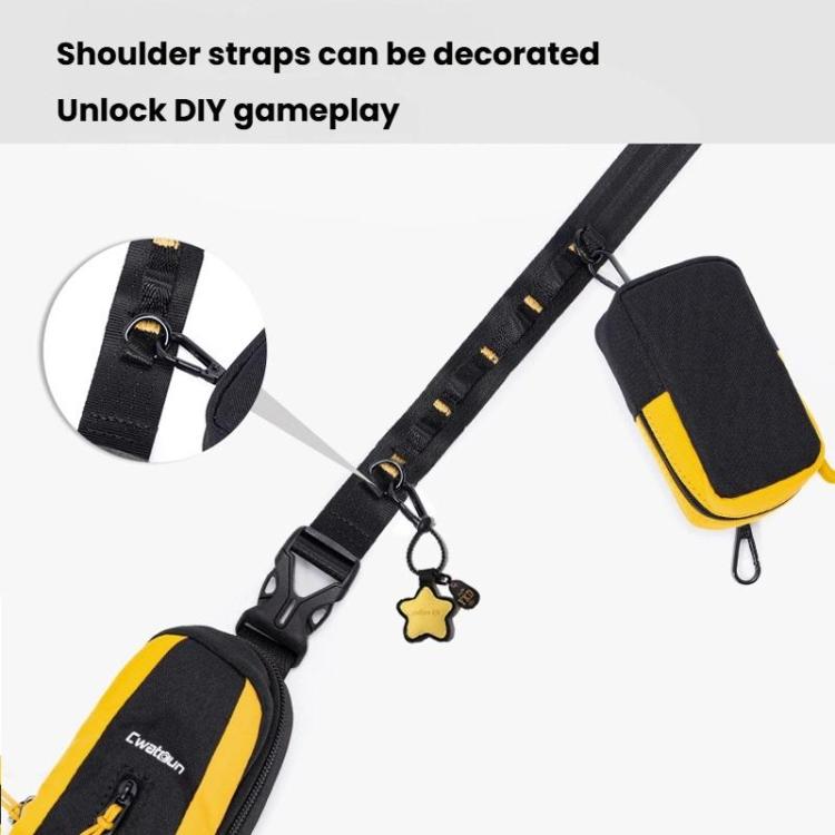 For DJI Osmo Pocket 3 Cwatcun D225 Small Organizer Bag Protective Multifunctional Sports Camera Bag, D225