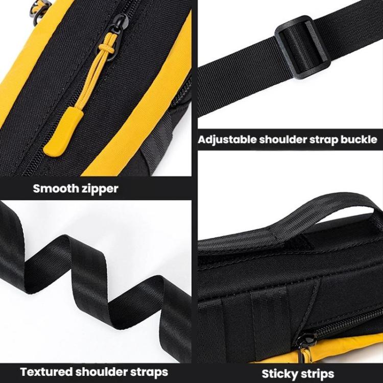 For DJI Osmo Pocket 3 Cwatcun D225 Small Organizer Bag Protective Multifunctional Sports Camera Bag, D225