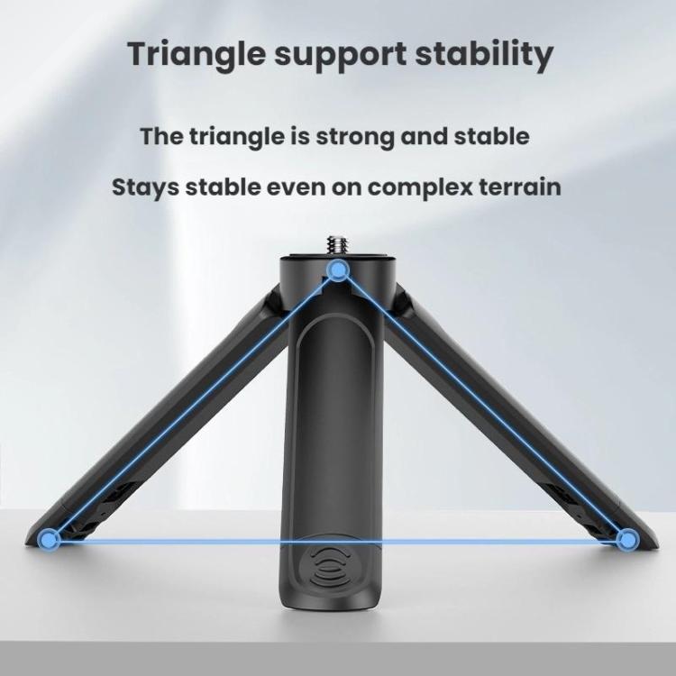 Flymile Action Camera Tripod For DJI, Insta360, GoPro and Other Action Cameras, Tripod Extension, Tripod Extension with Copper Nut Adapter