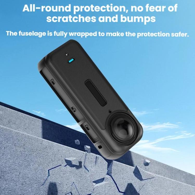For Insta360 X4 Flymile Dust-proof Silicone Protective Cover, For Insta360 X4